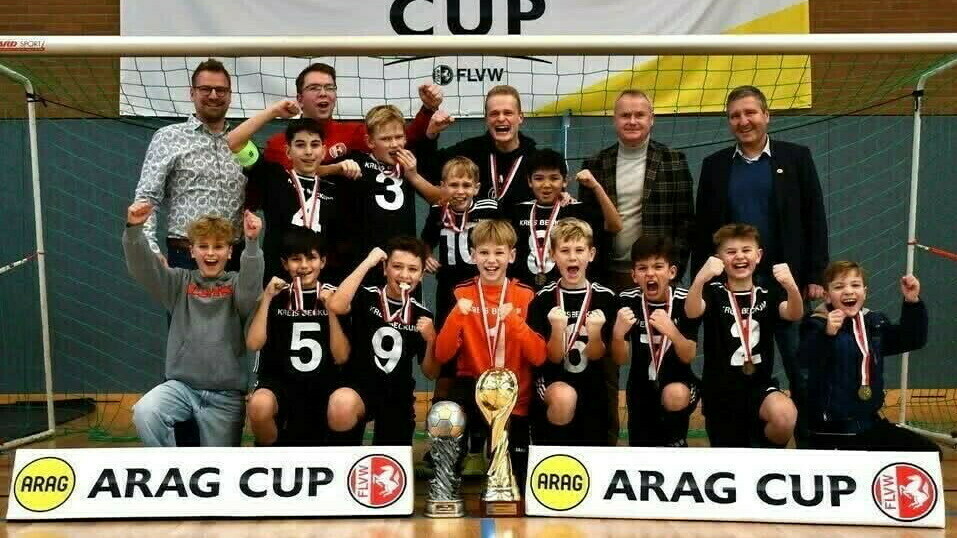 ARAG Cup 2026: Historischer Triumph f&uuml;r die Kreisauswahl Beckum (U12)