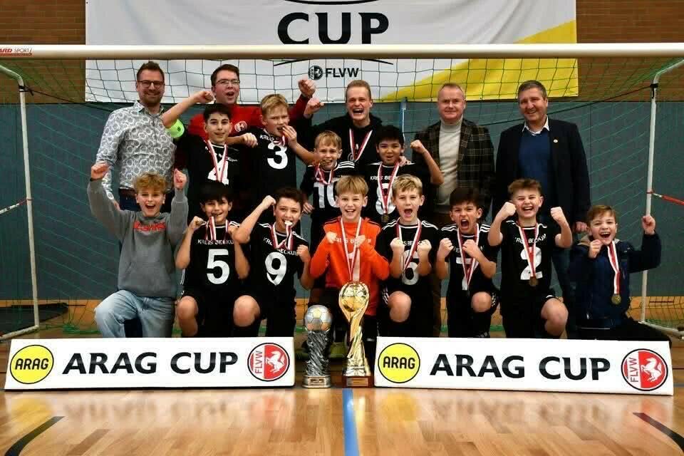 ARAG Cup 2026: Historischer Triumph f&uuml;r die Kreisauswahl Beckum (U12)